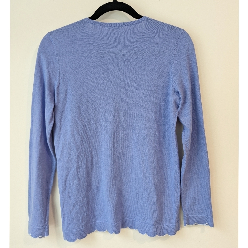 J. McLaughlin Henri Scalloped Sweater - Picture 7 of 7